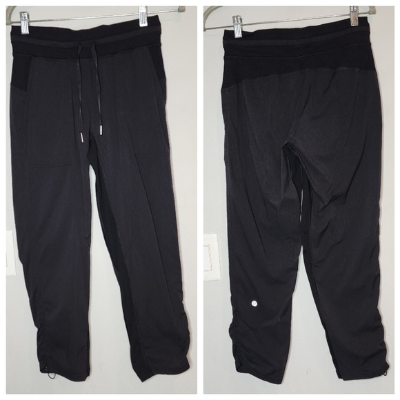 Lululemon Dance Studio Crop Black Pants 25" Women's Size 4 - Picture 5 of 16
